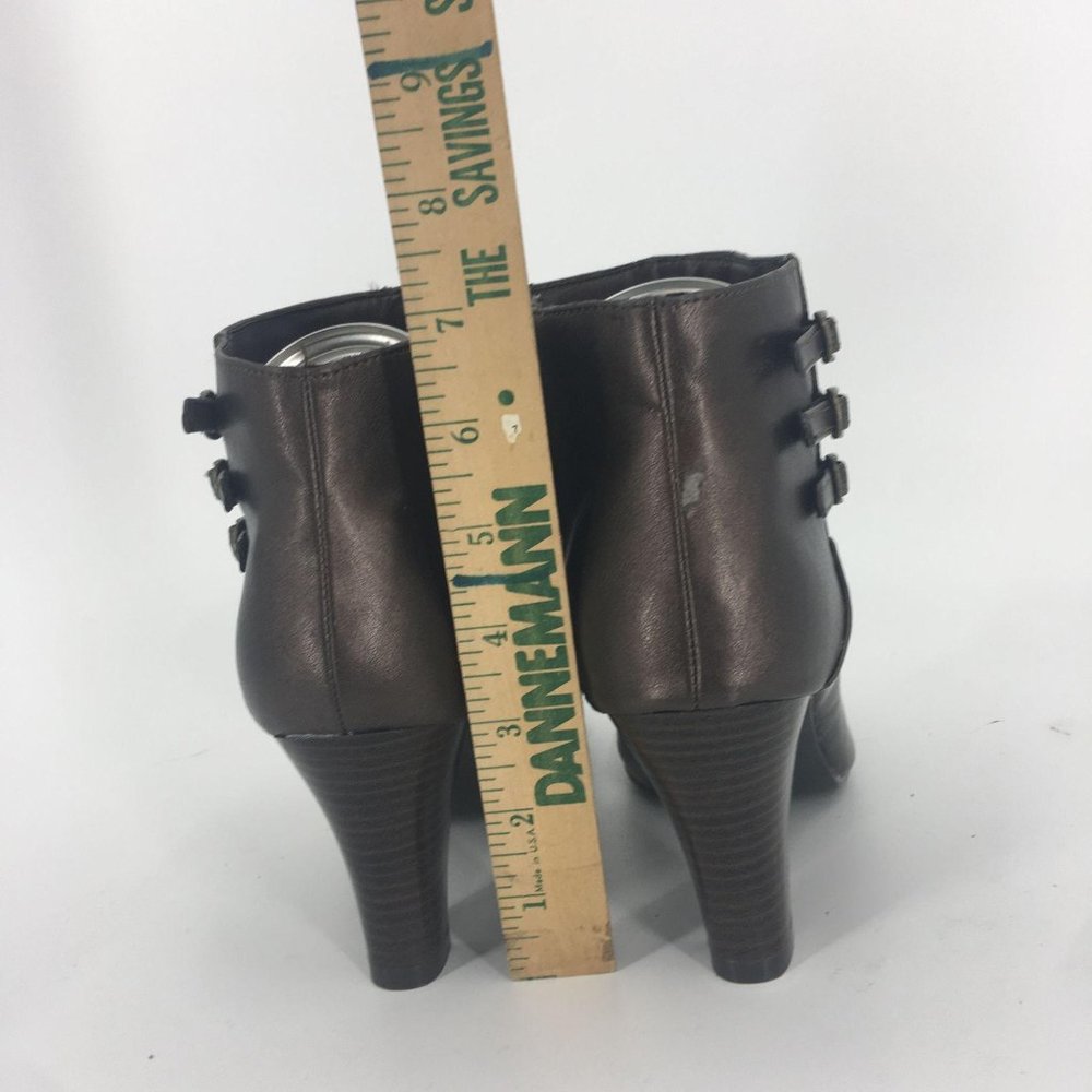 Predictions Bronze Steampunk Ankle Boot - Picture 8 of 11